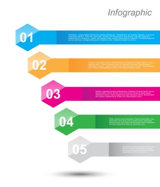 Infographic tasarım şablonu
