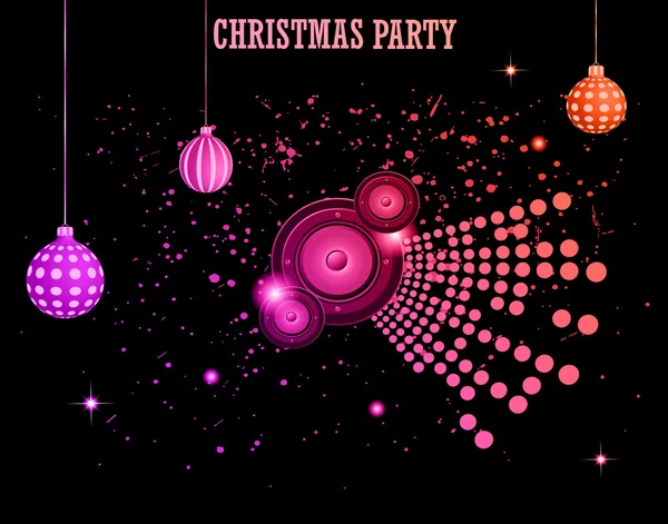 Christmas party event bakgrund. — Stock vektor