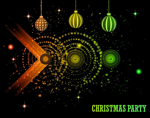 Christmas Party Event Background. — Stock Vector