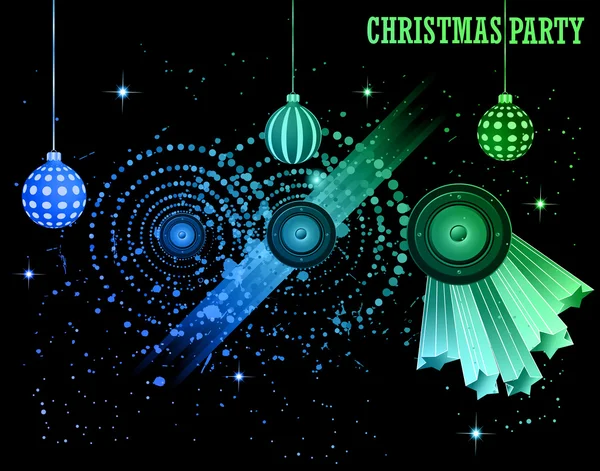 Christmas Party Event Background. — Stock Vector