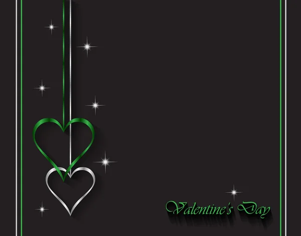 Valentine's Day carte fond . — Image vectorielle