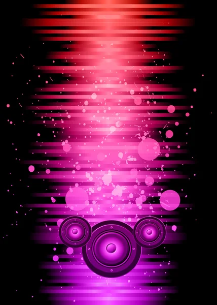 Disco klub szórólap — Stock Vector