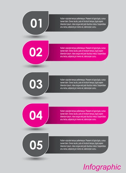 Infographic şablon tasarımı