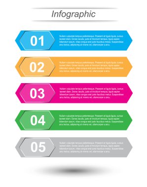 Infographic şablon tasarımı