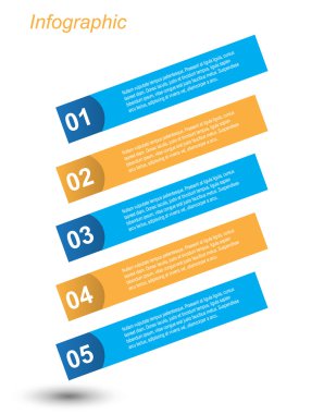 Infographic şablon tasarımı