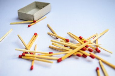 Kibrit çöpü kutusunu