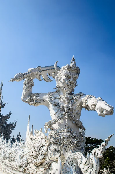 Socha ve Wat Rong Khun — Stock fotografie