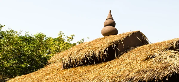 Thai nádtetős — Stock Fotó