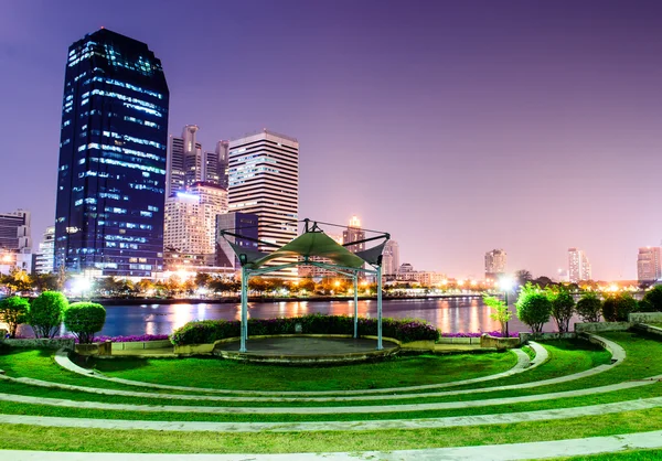 Skyline From The Park — Stock Photo, Image