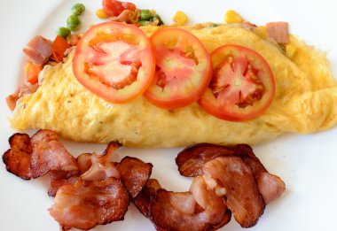 pastırmalı omlet