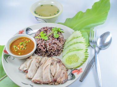 Tay tavuklu pilav
