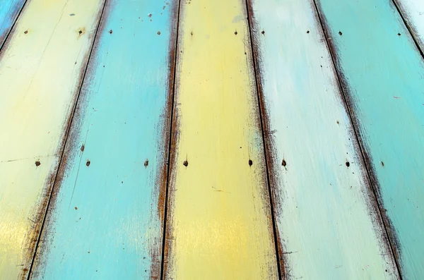 Multi gekleurde planken — Stockfoto