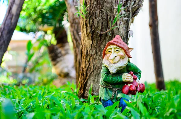 Ceramiczne Garden Gnome — Zdjęcie stockowe