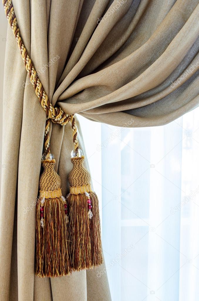 curtains tassels