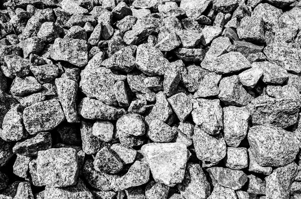 Gebroken rotsen voor spoorwegen — Stockfoto