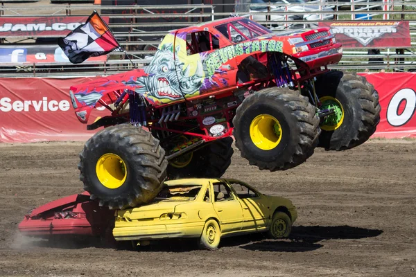 2013 monster Jam - Devastator — Zdjęcie stockowe