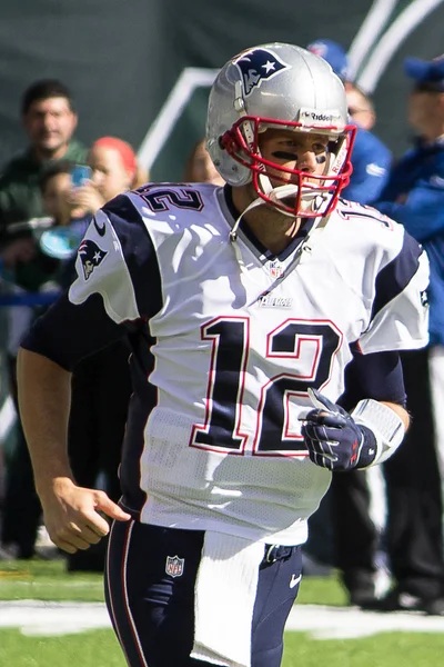 Tom Brady-New England Patriots — стоковое фото