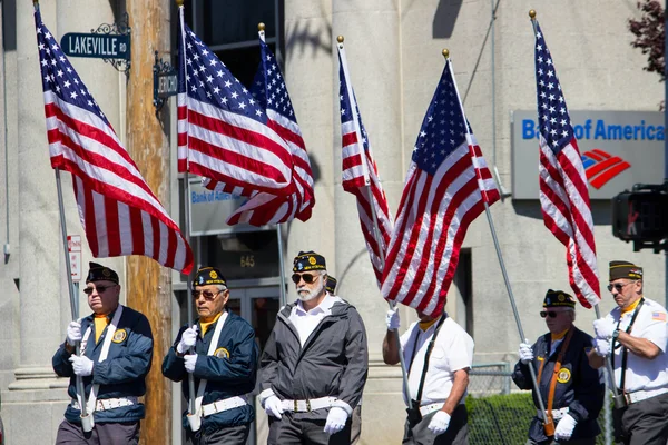 Desfile de Memorial Day — Foto de Stock