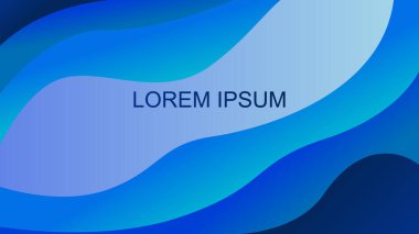Soyut Renkli Mavi gradyan geometrik arkaplan. Modern arka plan tasarımı. Sunum tasarımı, web sitesi, pankartlar, duvar kağıtları, broşürler, posterler, kartlar için uygun