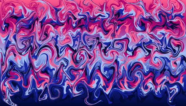 Blue Pink Vloeibare Effecten Achtergrond Vloeibare Effecten Zijn Overal Abstract — Stockvector