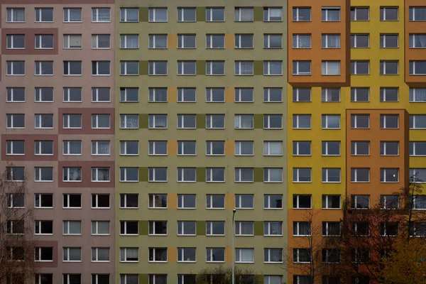 Praga República Checa 2020 Panelaks Edificios Construidos Con Paneles Durante —  Fotos de Stock