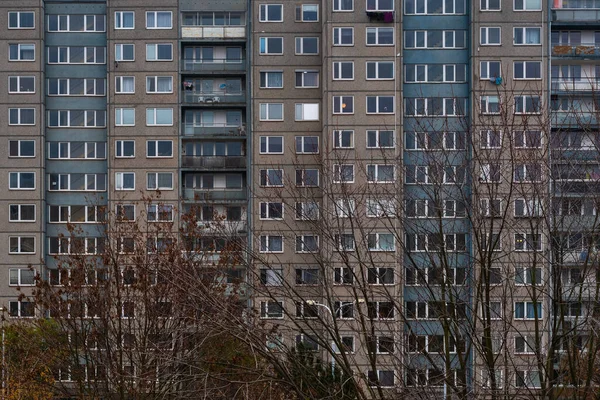 Praga República Checa 2020 Panelaks Edificios Construidos Con Paneles Durante —  Fotos de Stock