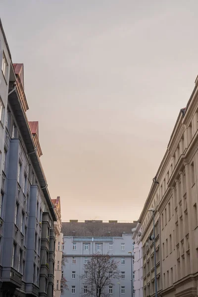 Praga República Checa 2020 Bela Cena Urbana Destacando Fortaleza Edifícios — Fotografia de Stock