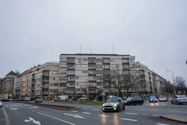 Praga República Checa 2020 Edifício Histórico Dejvice — Fotografia de Stock