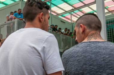 Brno, Çek Cumhuriyeti. 06-11-2016. Brno 'da düzenlenen Roman Halk Festivali' nde (Çingeneler) ergenler, çocuklar ve ergenler için etkinlikler düzenlendi..