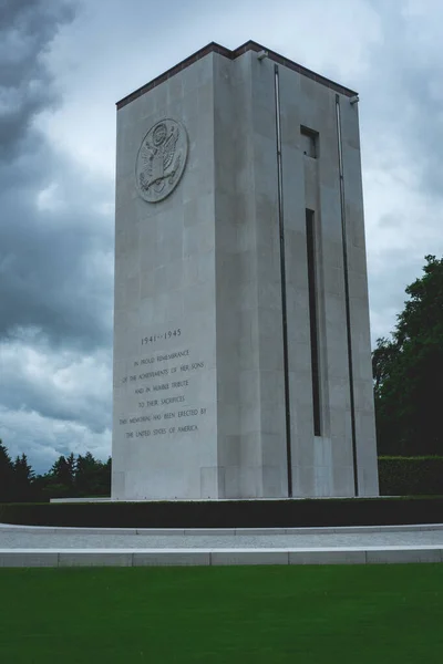 Amerikaanse Oorlogsbegraafplaats Luxemburg Juni 2020 — Stockfoto