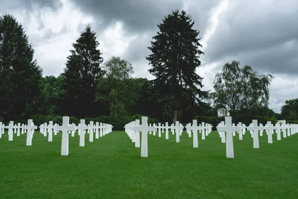 Cementerio Guerra Americana Luxemburgo Junio 2020 —  Fotos de Stock