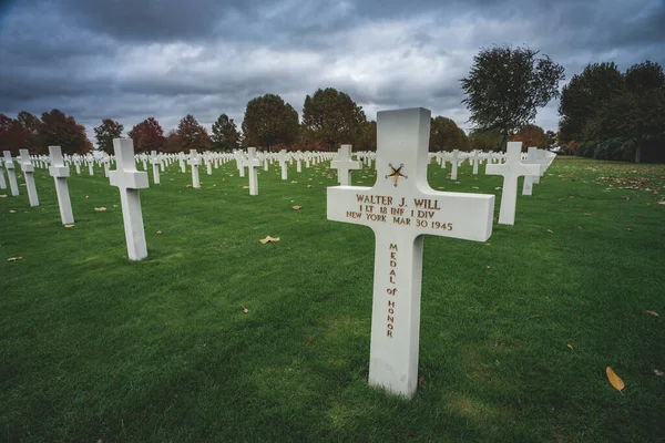 Magraten American War Cemetery Limburg Holanda Octubre 2020 —  Fotos de Stock