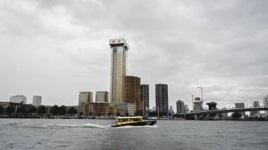 Zalmhaven Kulesi, Rotterdam 'daki Yeni Bina, 4 Temmuz 2021, Rotterdam Hollanda