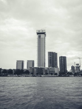 Zalmhaven Kulesi, Rotterdam 'daki Yeni Bina, 4 Temmuz 2021, Rotterdam Hollanda