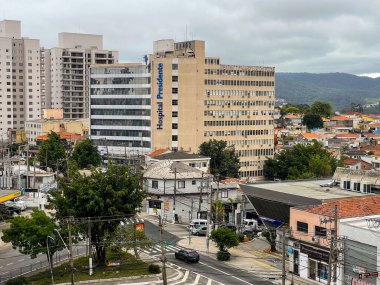 Tucuruvi 'nin bakış açısı, Sao Paulo' nun kuzey kısmı, Brezilya. 7 Ekim 2025.