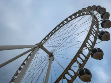 Sao Paulo SP Brezilya. 5 Aralık 2025. Brezilya, Sao Paulo 'da Rodarico dönme dolabı.