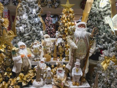 Sao Paulo SP Brezilya. 5 Aralık 2025. Villa Lobos Alışveriş Merkezi 'nde Noel süslemesi.