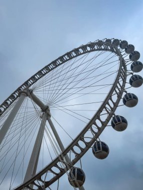 Sao Paulo SP Brezilya. 5 Aralık 2025. Brezilya, Sao Paulo 'da Rodarico dönme dolabı.
