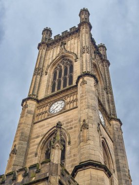 Şubat 13, 2026. Lukes kiliseyi bombaladı. Liverpool, İngiltere 'deki eski tarihi anıt..