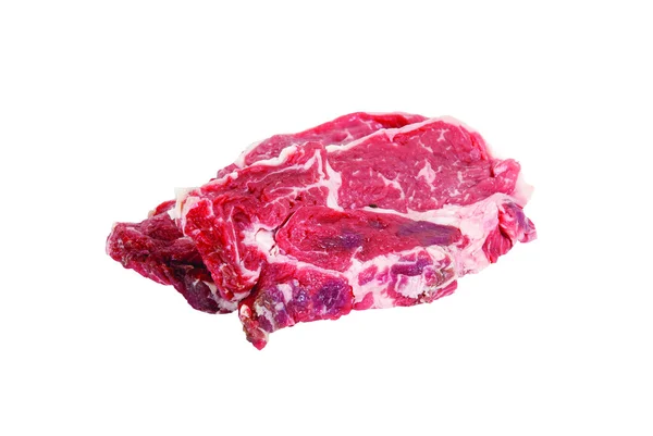 Maso, syrové maso, hovězí, telecí, karbanátky, lahodné, hlad, nádobí — Stock fotografie