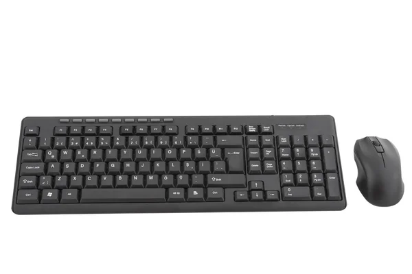 Teclado, ordenador, equipo informático —  Fotos de Stock