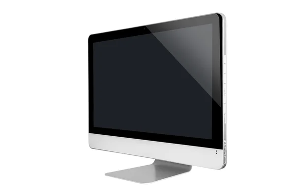 Computer, Monitore, Desktop, Tastatur, Maus, Lüfter, Zubehör — Stockfoto