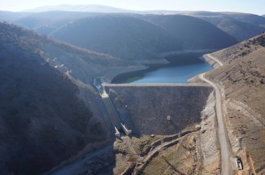 yollar, Barajlar, su, inşaat, tünel, göletler, dağlar, köprüler