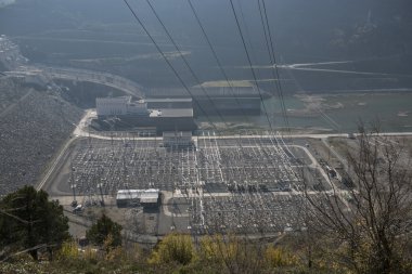 yollar, Barajlar, su, inşaat, tünel, göletler, dağlar, köprüler