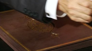 Onarım ve cilt yapısı motifi boyama adımları yaptırın