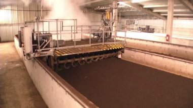 Organik tavuk fabrika ve gübre üretimi