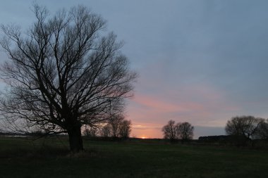 Sunset Bulvarında Havel River manzara