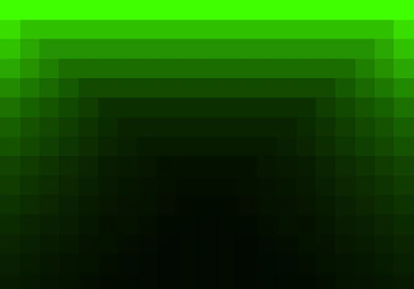 幾何学的な色の緑の二次パターン — ストック写真