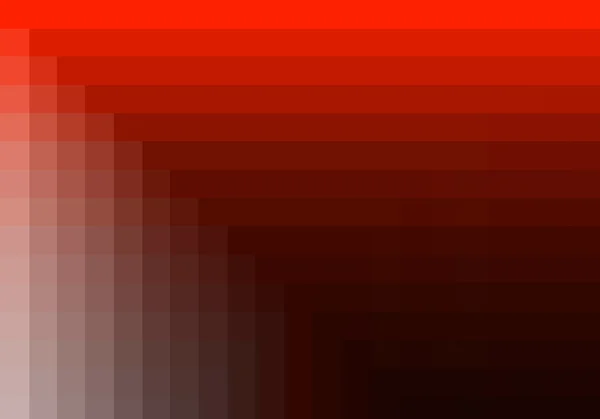Padrão quadrático laranja vermelho na cor geométrica — Fotografia de Stock