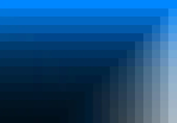 Blå kvadratiska mönster i färg geometriska — Stockfoto